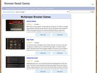 Browser Based Games