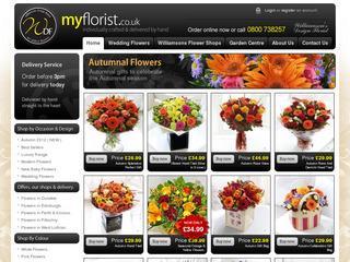 Florist Delivering Flowers