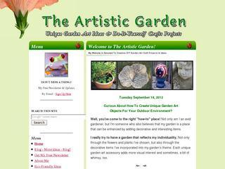 Unique Garden Art Crafts
